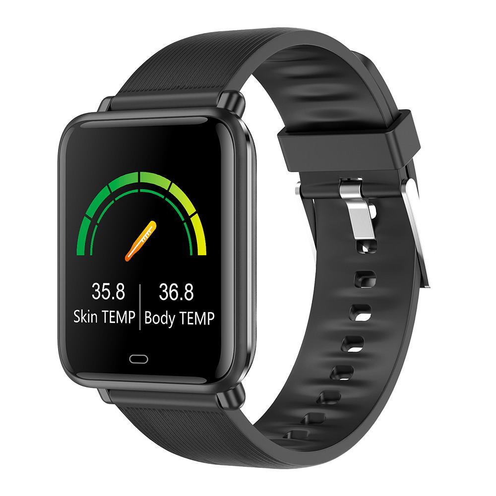 Q9T Smart Bracelet Body Temperature Refreshment Rate Blood Pressure Blood  Oxygen Monitoring köp billigt — fri frakt, ärliga recensioner med bilder —  Joom