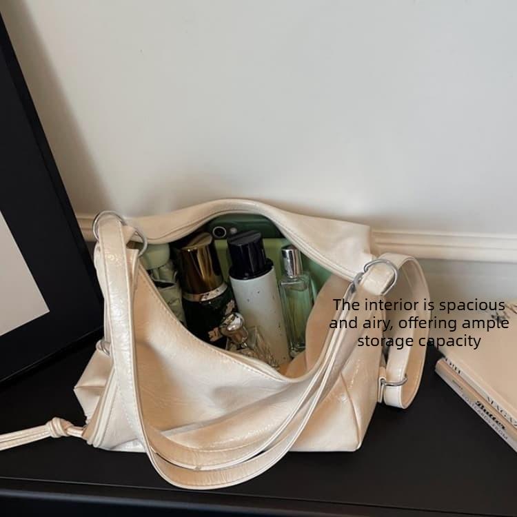 Borsa a tote di grande capacità da donna a spalla/messenger