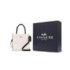 Coach Cally Cow Leather Handbag , Shoulder Bag , Crossbody Bag Mini Women's White (Unisex) Handbags CE598 SVNOK
