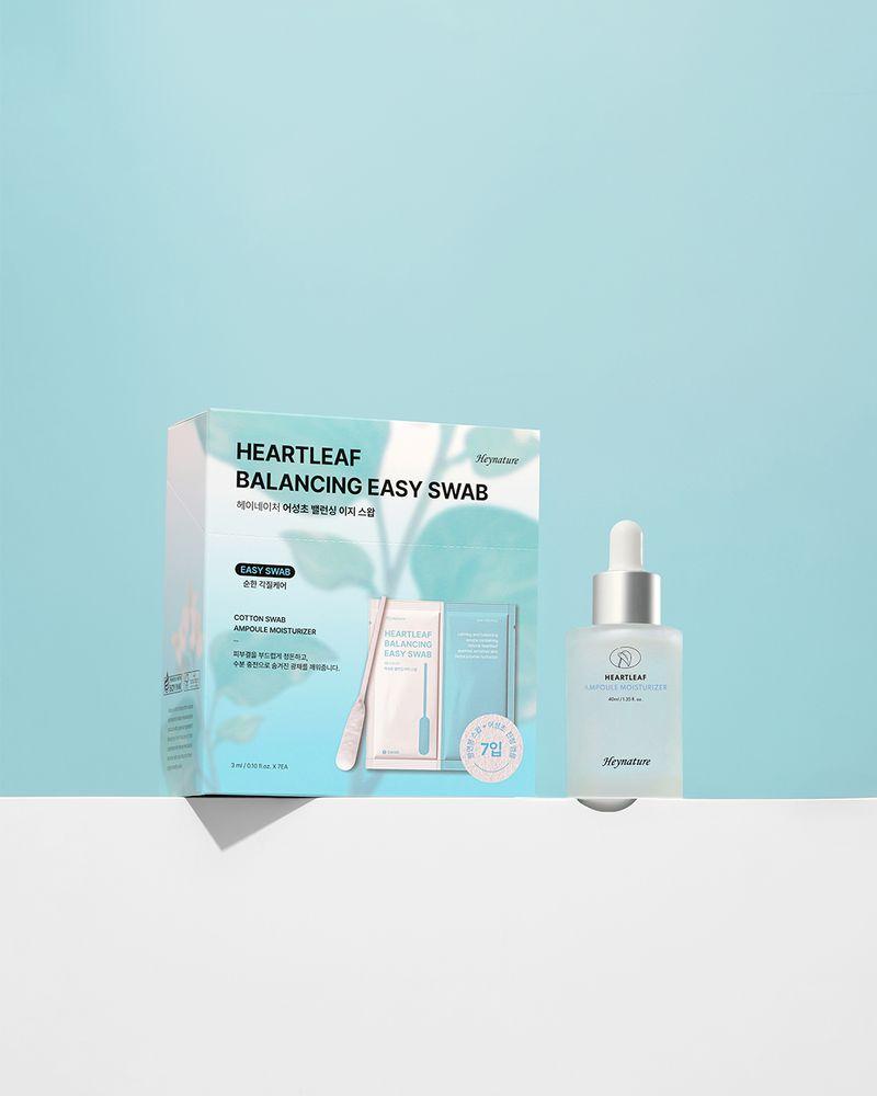 Houttuynia Cordata Balancing Easy Swab + Moisturizing Ampoule 40ml