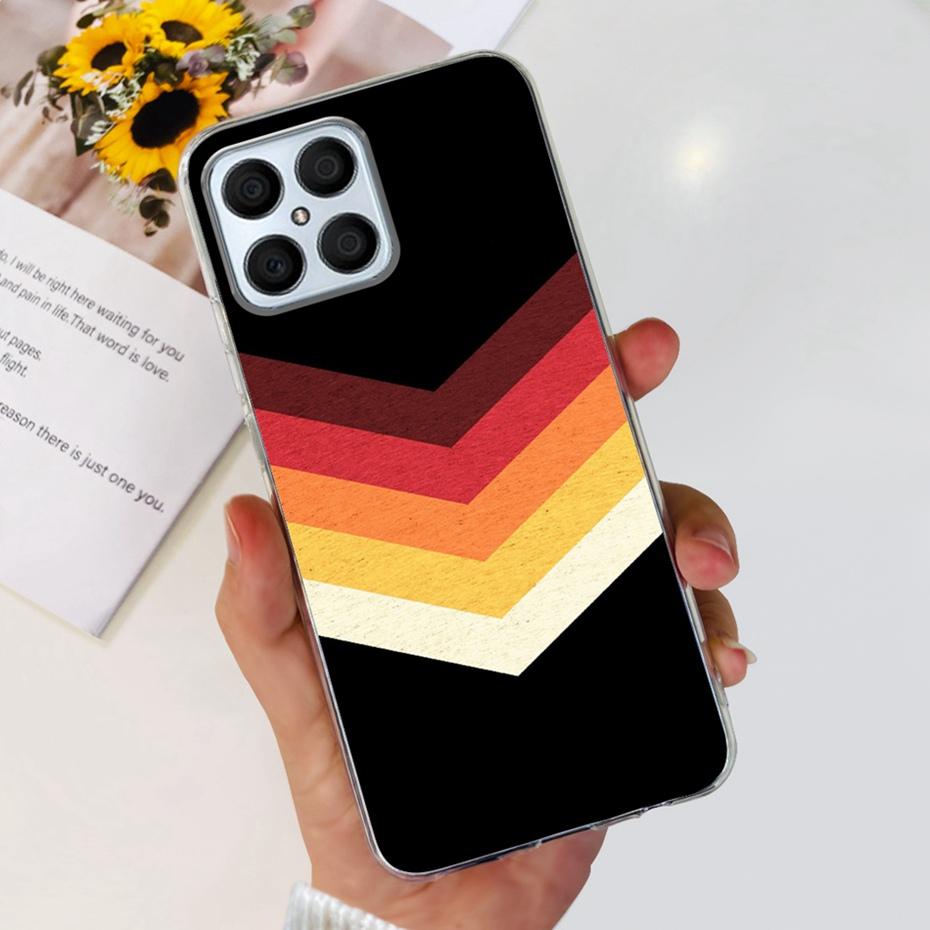 Fashion Cool Pattern Case For Honor X8 TFY-LX1 TFY-LX2 TFY-LX3 Soft Silicone TPU Back Cover For HonorX8 X 8 4G Phone Cases