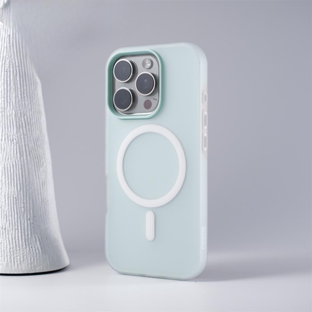 Applicable To IPhone 16 Dopamine Jelly Magnetic Phone Case Apple 15 Promax Skin Matte Protective Case 14