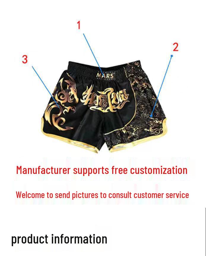 MMA Muay Thai & Sanda Training Shorts: For Men, Women - Boxing, UFC, Self-Defense, Martial Arts Competition