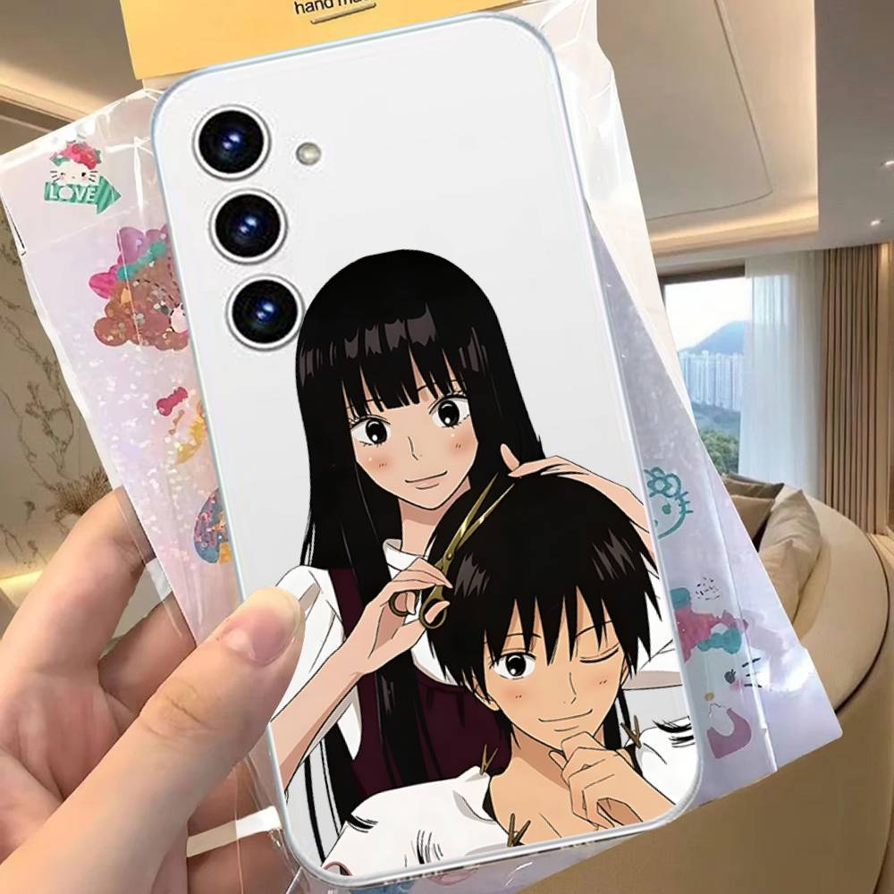 Cute K-Kimi Ni Todoke HD Clear Transparent Phone Case For Samsung Galaxy A52,A12,A51,S24,S23,S22ULTRA,S21 Edge,S20LITE,Plus,U