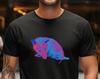 Trippy Possum T-Shirt - Psychedelic Weirdcore Goth Tee