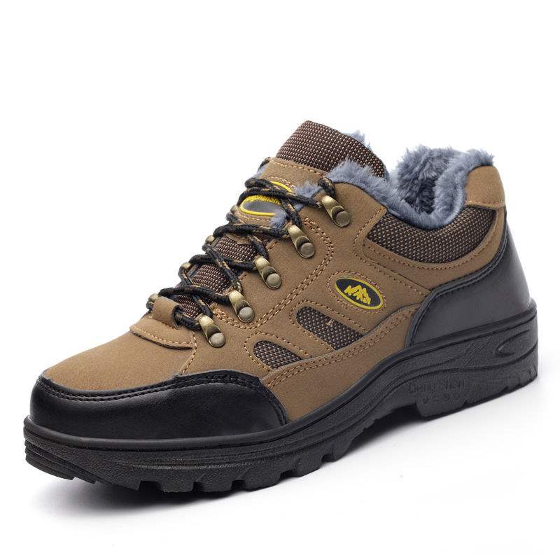 Labor insurance shoes men's steel head anti-smashing and anti-piercing belt steel plate wear-resistant and breathable construction site work four seas