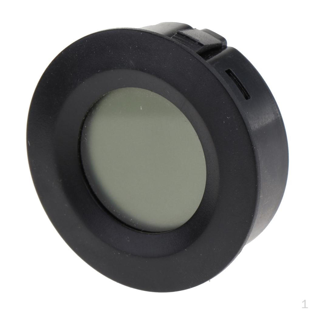 

Reptile Fish Tank Digital Hygrometer Temperature Meter чорний