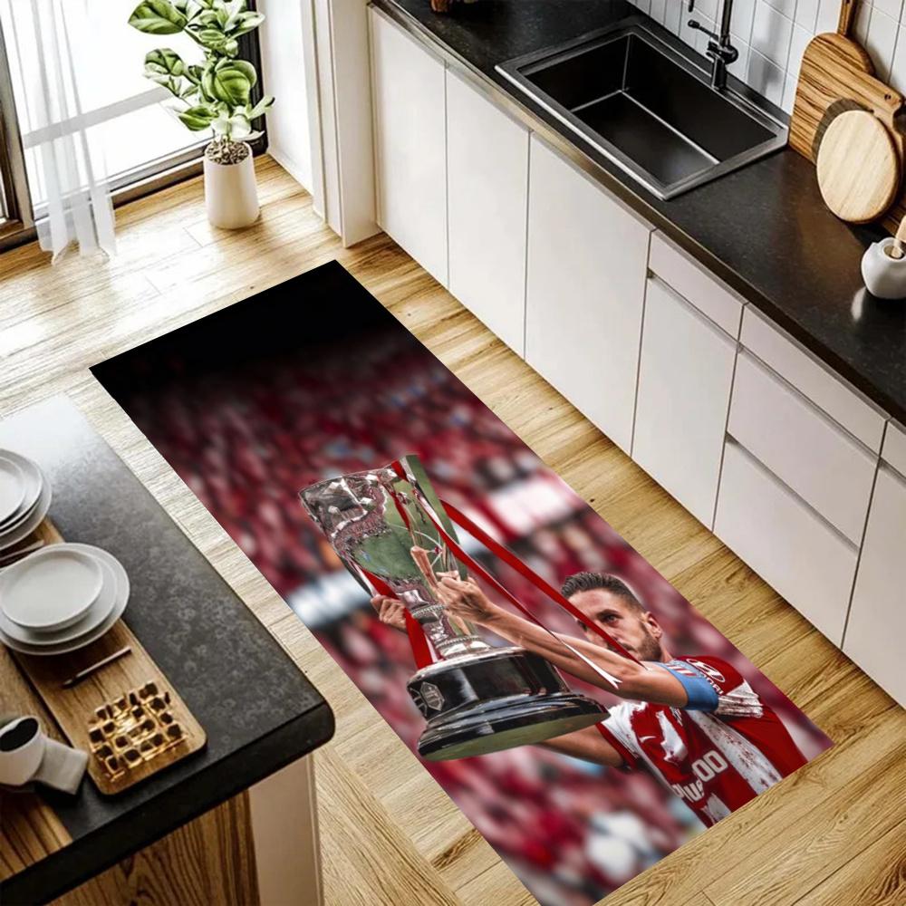 Atletico Madrid Nonslip Kitchen Mat Floor Carpet Rug For Indoors Outdoors Home Decor Room Supplies Spring Decor