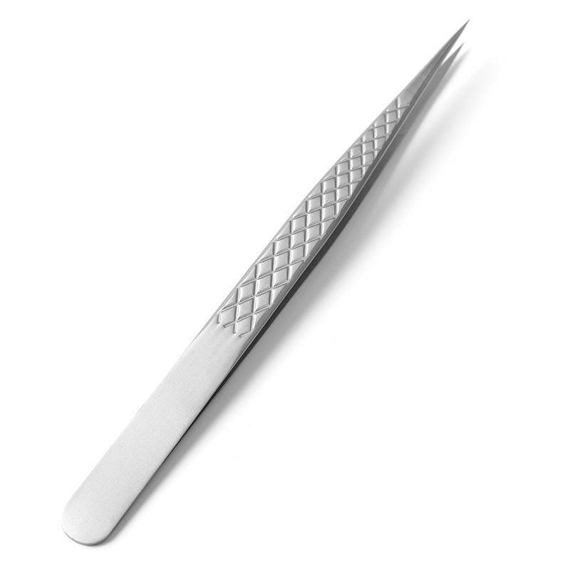 Dolphin Gold Feather High-Precision Eyelash Tweezers
