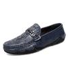Fashion Leather Men Shoes Luxury Trendy 2024 Casual Slip On Formal Loafers Men Moccasins Italian Black Male Driving Shoes Sneakers