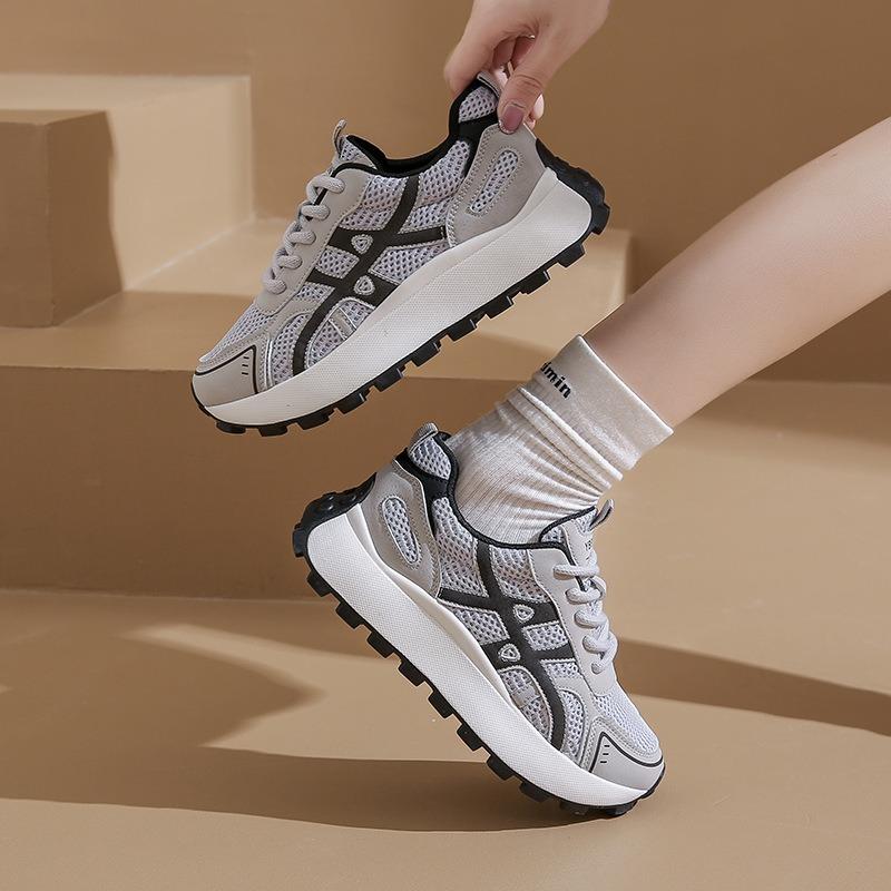 Autumn new breathable female student casual shoes female dad running women's shoes 2