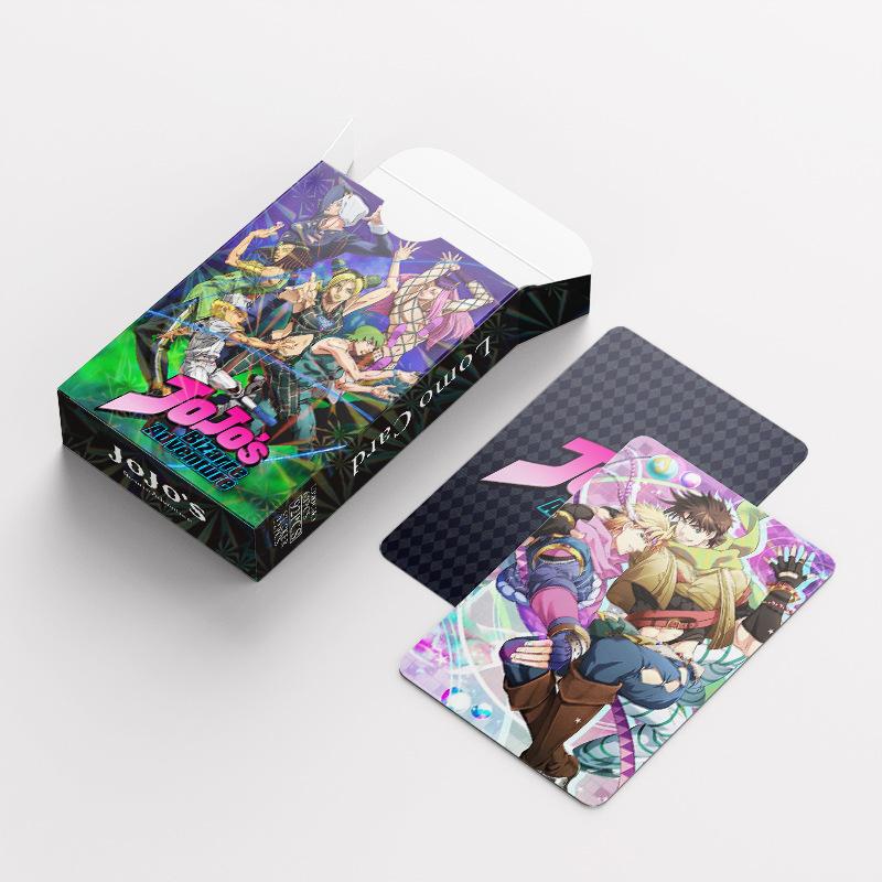 92 STÜCK Anime JoJo Lomo Karte beidseitig HD Farbdruck Bildersammlung Karte Geschenke