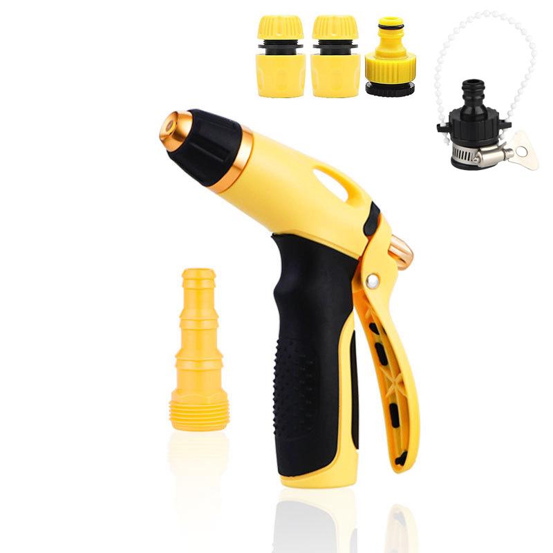 Sprühen Bewässern Bewässerungswerkzeuge Sprühmodi Haushalt Hochdruck Autowäsche Reinigen Sprühpistole Schlauchdüse Gartenwasserpistole