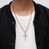 New Cross Eye of Horus Necklace Design Men's Necklace