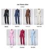 New Cross-border Solid Color Zip Jacket & Wide Leg Yoga Suit - Two-piece Fitness Set