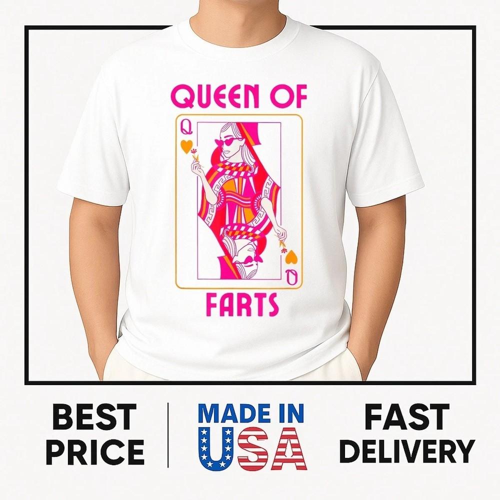 Queen of Farts Embarrassing Joke Adult Humor Men Women T-Shirt HOT ITEM Unisex T-Shirt XXXL