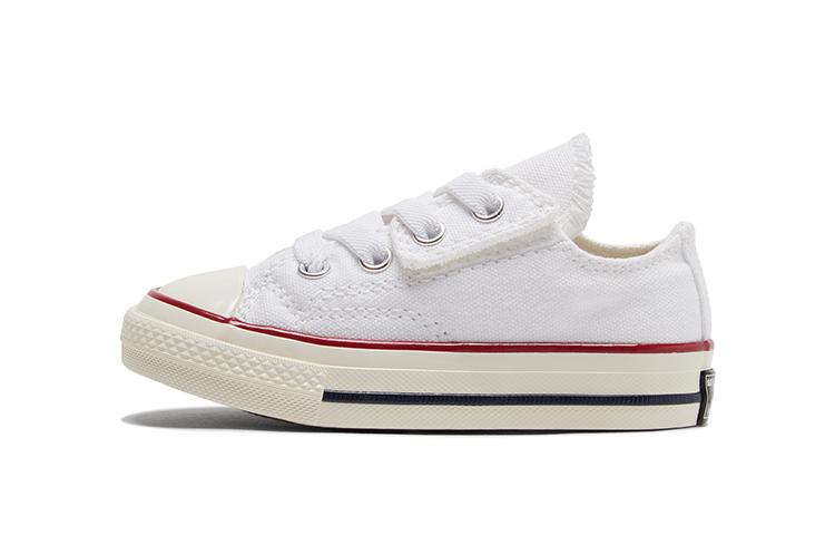 Converse 1970-х годов Канвас Устойчивые к истиранию Низкие Детские Обувь для младенцев и малышей 771642C 22
