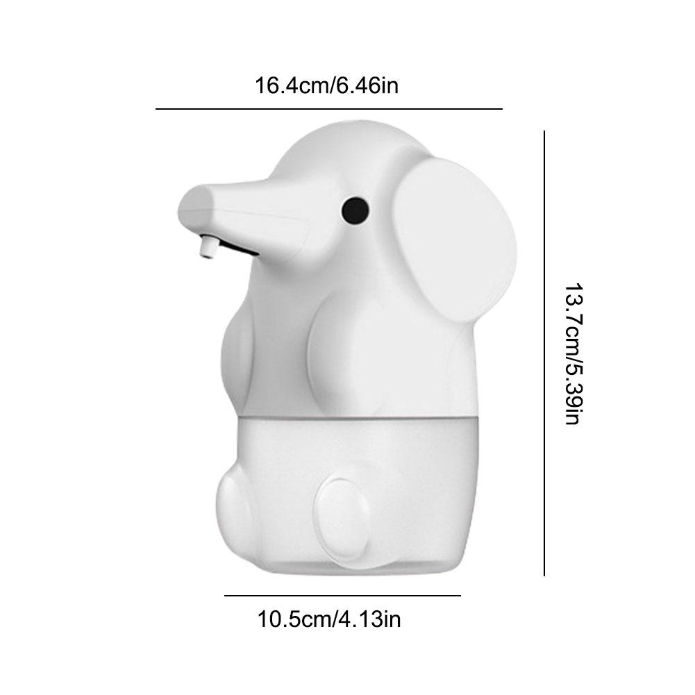 Cute Duck Automatic Soap Dispenser Touchless Pigeon Shaped Foaming Dispenser Hands Free Liquid Foam Soap Dispenser for Home