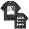 Rosalía LUX T-shirt Nuovo Album Harajuku Grafica Oversize Uomo Donna Manica Corta Top Moda Maschile Accogliente Musica Pop Streetwear