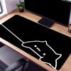Bongo Cat mit Pfoten in der Ecke t Mauspads Große Schreibtischunterlage Tastatur Ergonomisch Büro Gummi PC Rutschfest Ausfranssicher Zuhause Benutzerdefiniert