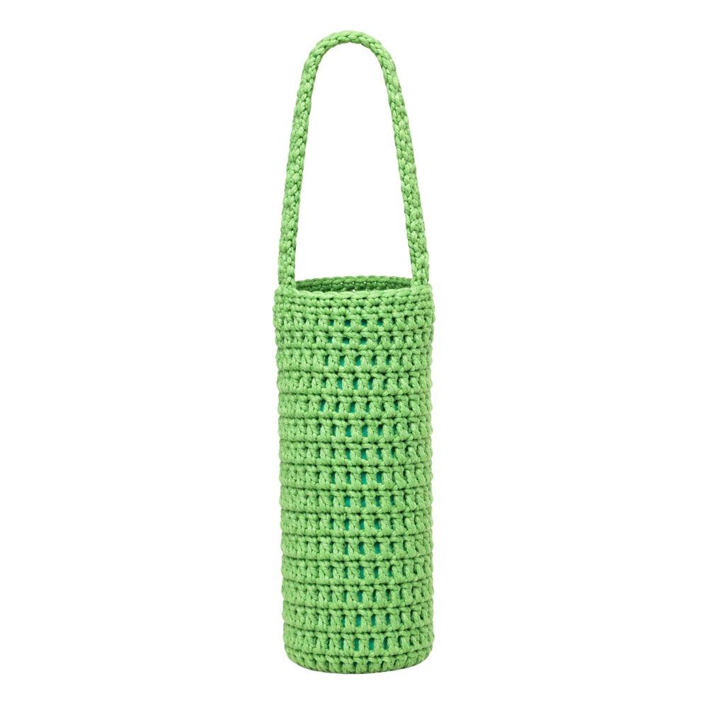 Knitted Crochet Water Bottle Cover Reusable Cup Pouch Cup Sleeve Pouch Water Bottle Accessories