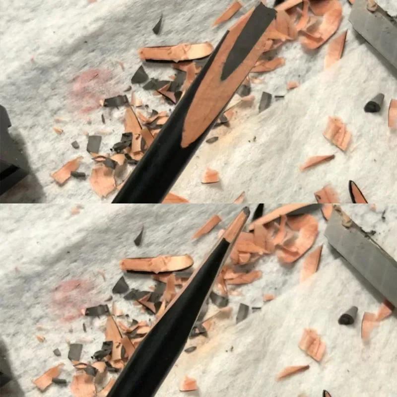 New Microblading Eyebrow Pencil Sharpener Eyebrow Pencil Sharpening Tip Thin Tool for Semi-Permanent Eyebrow Makeup Profiler Pen