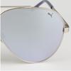 Puma Galleria Puma Sunglasses Pe0125s 002 Boeing Metal Men woMen