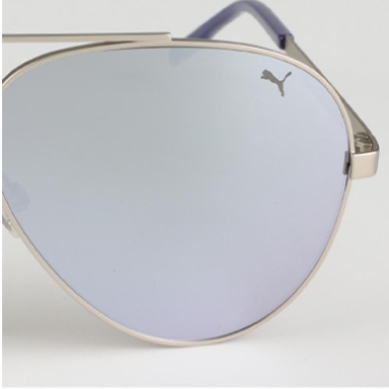 Puma Galleria Puma Sunglasses Pe0125s 002 Boeing Metal Men woMen