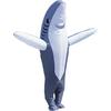 Inflatable Costume Shark Game Fancy Dress Party Jumpsuit Cosplay Outfit Prop