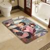 Anime D-DandadanS Bathroom Mat Kids Room Bedroom Decoration Balcony Anti-Slip Doormat Living Room Welcome Rug