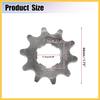1 Set 420 10T 20mm Motorcycle Front Engine Sprocket for 50cc 70cc 90cc 110cc 125cc Dirt Pit Bike Mini Bike ATV Auto Replacement Parts