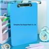 Large Capacity A4 File Box with Pen Slot & Clipboard for A5 Paper Storage