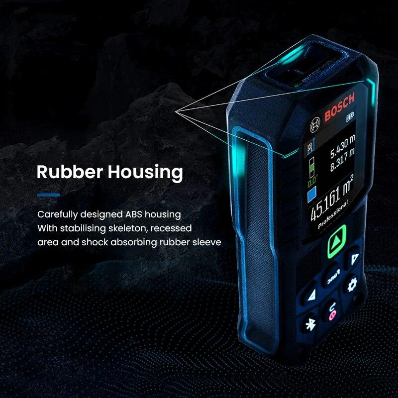 Bosch GLM 50-27 CG Green Laser Rangefinder 50M Multifunction Laser Measuring Instrument IP65 Bluetooth Distance Meter Tool