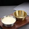 304 Stainless Steel Korean Cuisine Bowl Rice Wine Bowls with Handle Sauce Seasoning Dish Dish Food Serving Salad Bowl Tableware