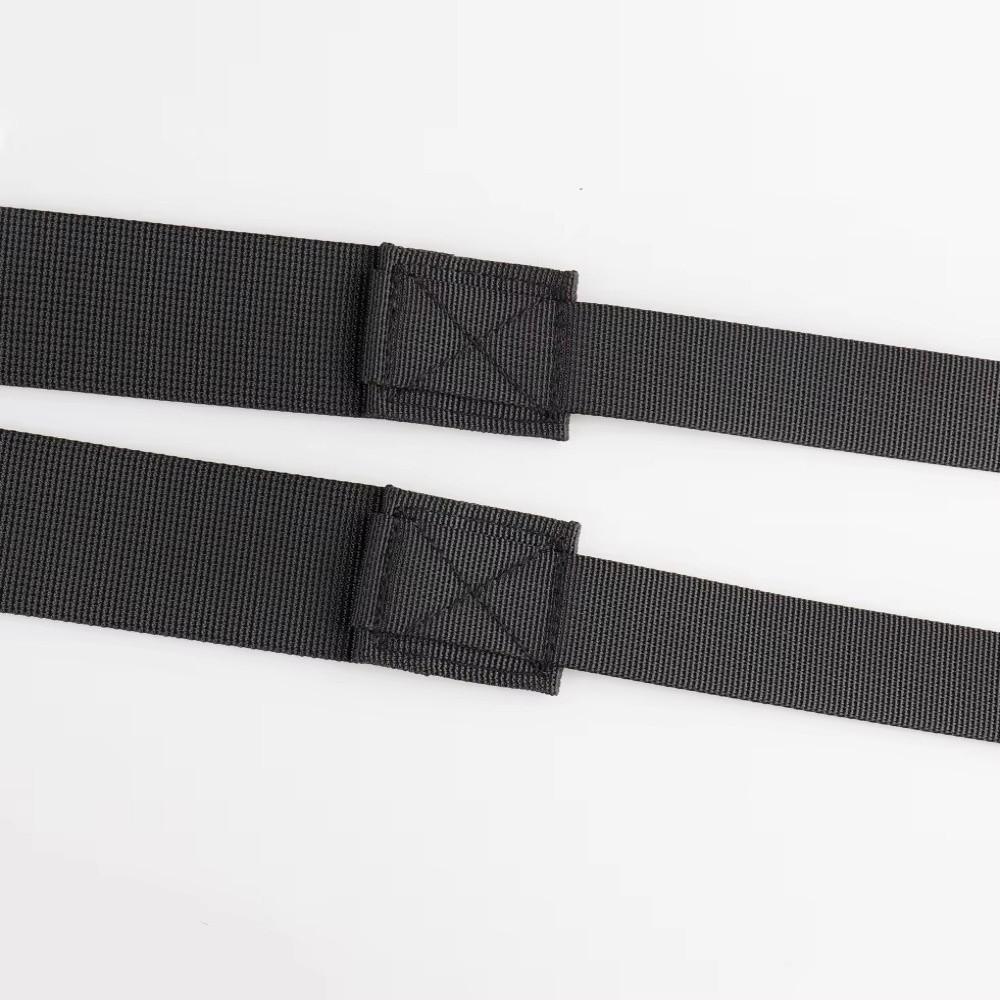 Durable Nylon Duty Belt Solid Color Y-Shape Tool Belt Suspender Adjustable Multifunction Harness