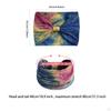 Wide Headband for Women Tie Dye Athletic Elastic Girls Moisture Wicking Bandana