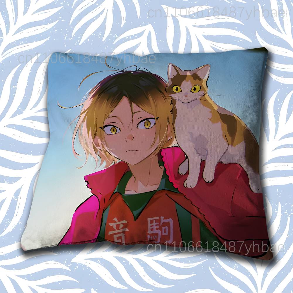 K-Kenma H-Haikyu-Es Pillow Case Cover Square Sofa With For Pattern Comfortable Cushion Suitable Of Room