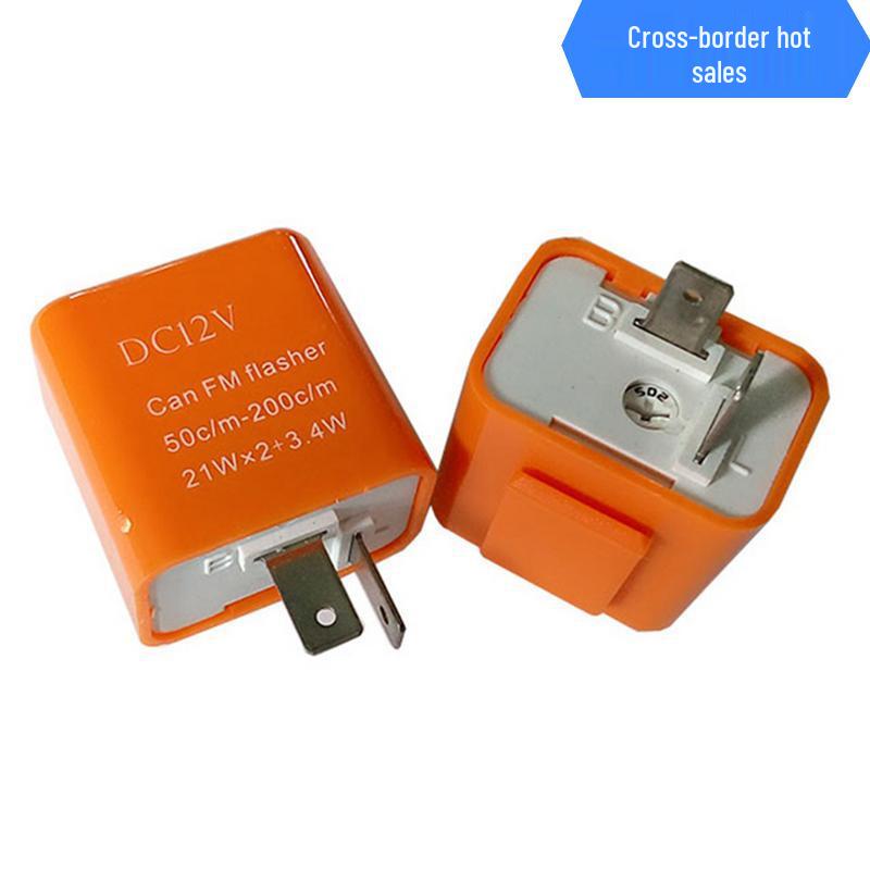 

Electric Motorcycle LED Turn Signal Relay with Adjustable Speed