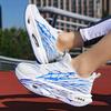 Running Shoes Men Lightweight Mesh Anti-slip Wear-resistant Casual Shoes Men Lace-up Sports Breathable Walking Shoes Men