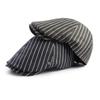 Oversized Striped Beret Hunting Cap