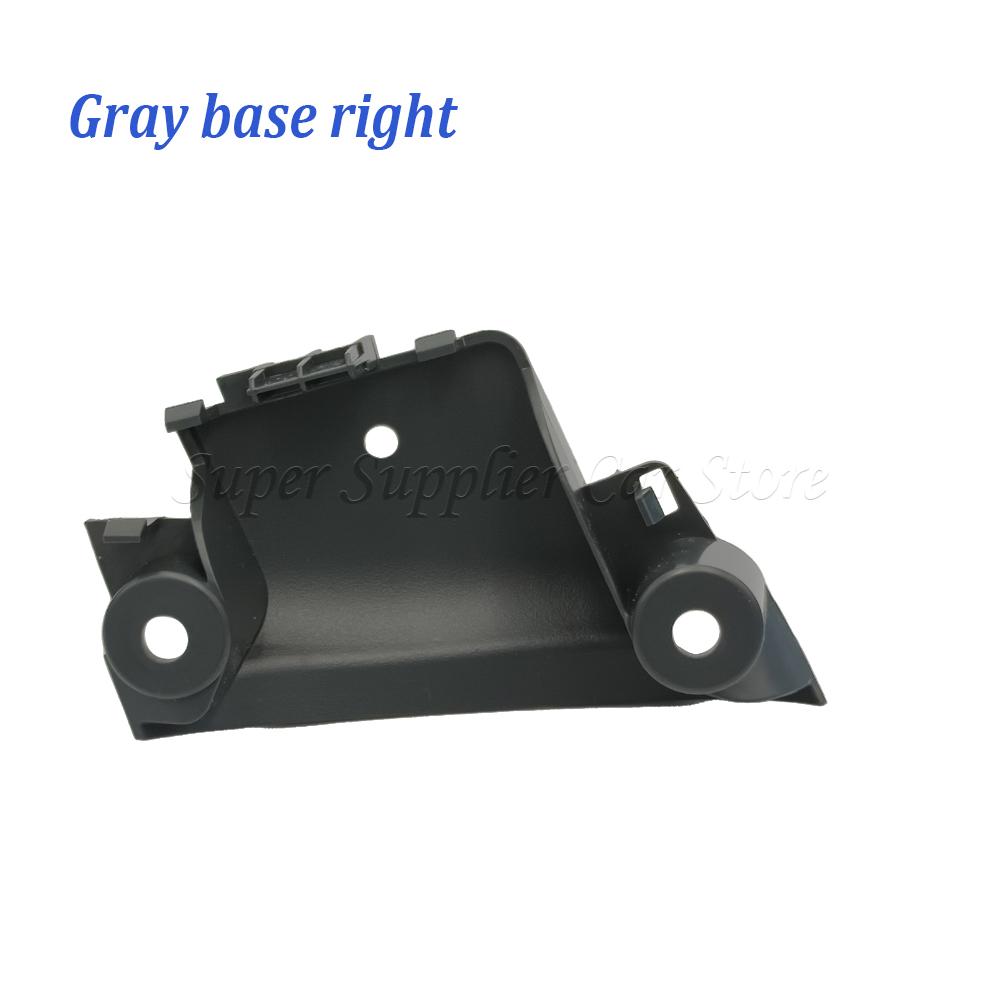 New For Citroen C1 2005-2014 Toyota Aygo Peugeot 107 Car Inner Handle Cover Door Buckle Hand Cover Door Armrest Base Black Gray