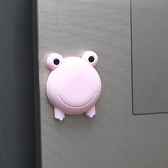 2Pcs Cartoon Door Stopper Wall Protector Quiet Shock Absorbing Door Stops Wall Shield Cushion Soft Adhesive Wall Bumper Guard for Door Handle Knob