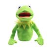 Kermit der Frosch, lustige Plüschpuppe, Handpuppe, Schultasche, Frosch, Tierplüschtier, große Puppe, Bauchredner, Leistungsrequisiten für Babys