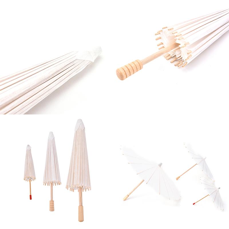 1 Pcs Paper Umbrella Kids Diy Accessory Chinese Traditional Craft Decoration