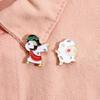 Cartoon Sheep Adorable Brooch Metal Badge For Cute Fashionable Accessory