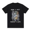 I Am Afraid of Talking To Women T-Shirts Hard Skeleton Meme Men Women Print Tee Cotton T Shirt Oversized Short Sleeve Tshirt