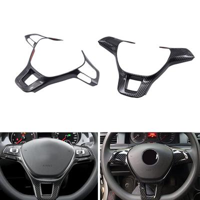 Styl vozu Vnitřní obložení krytu volantu pro VW Golf 7 MK7 Passat B8 Sharan Nové Polo Jetta
