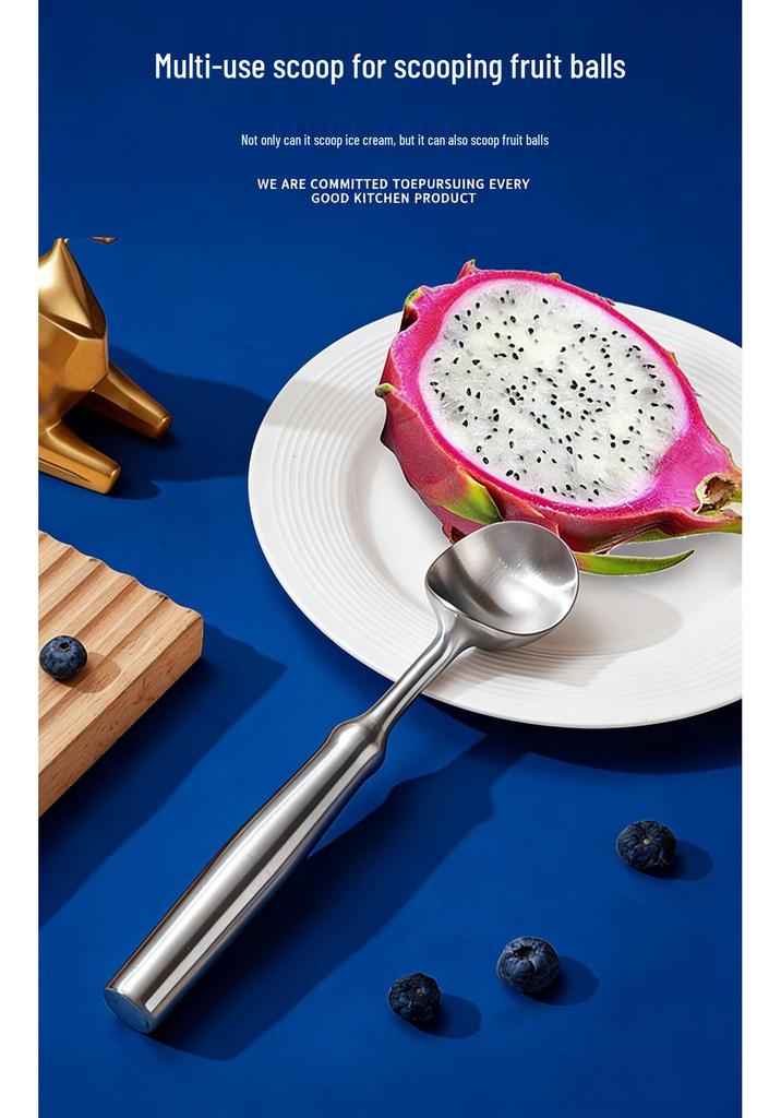 Stainless Steel Melon Baller & Ice Cream Scoop