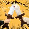 Shaped Shark Plush Doll Funny Toys Home Room Decorations Birthday Gifts