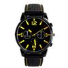 Men Fashion Numeral Dial Silicone Band Sport Analog Quartz Wrist Watch
